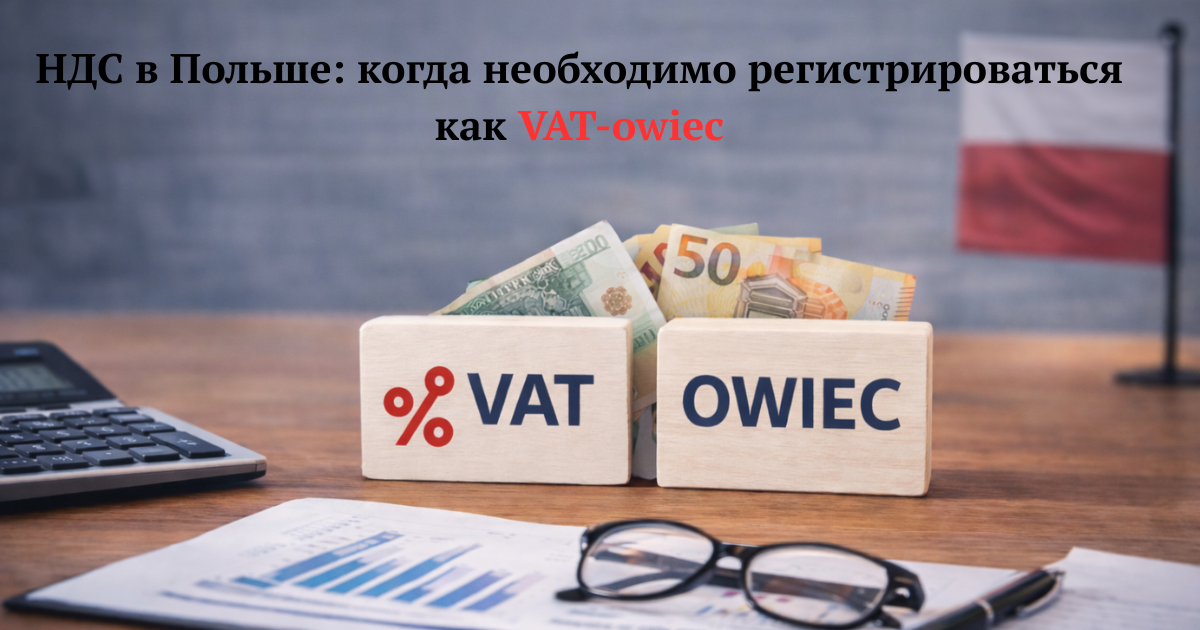 НДС в Польше: когда необходимо регистрироваться как VAT-owiec