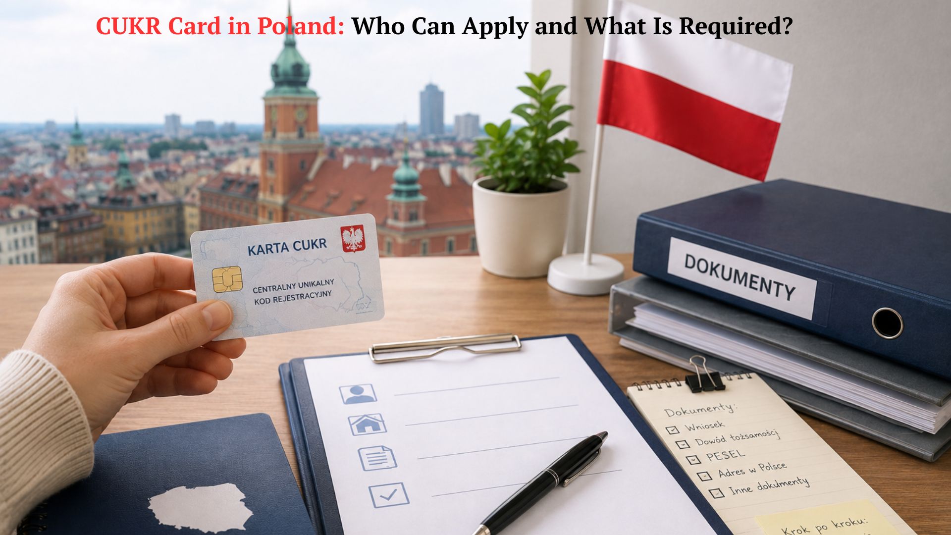 CUKR Card in Poland: Who Can Apply and What Is Required?
